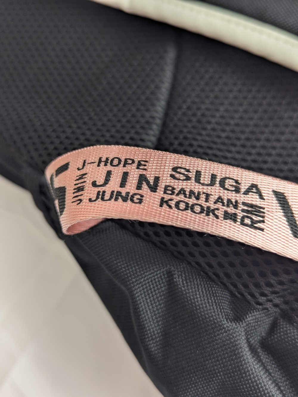 BTS Black & Pink Backpack Unisex - Picture 4 of 11